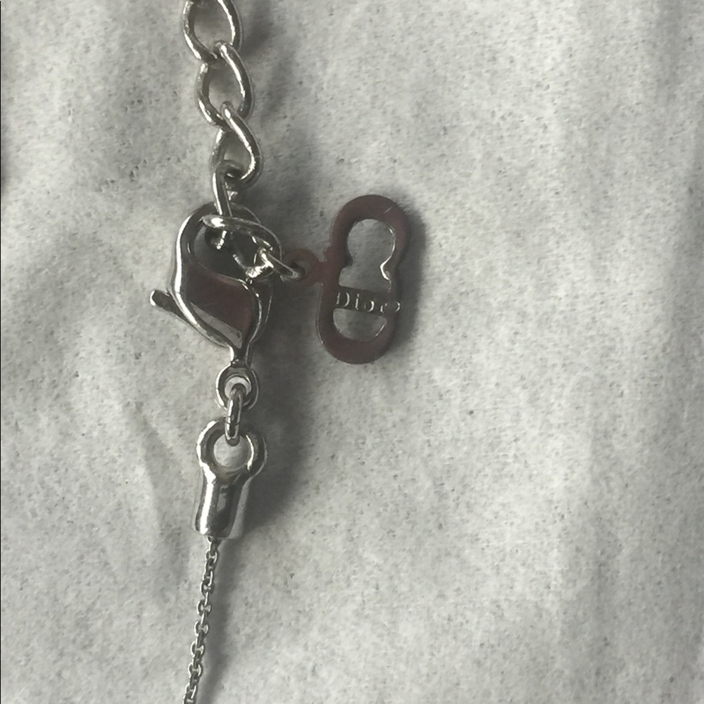 Authentic Dior Spellout Necklace